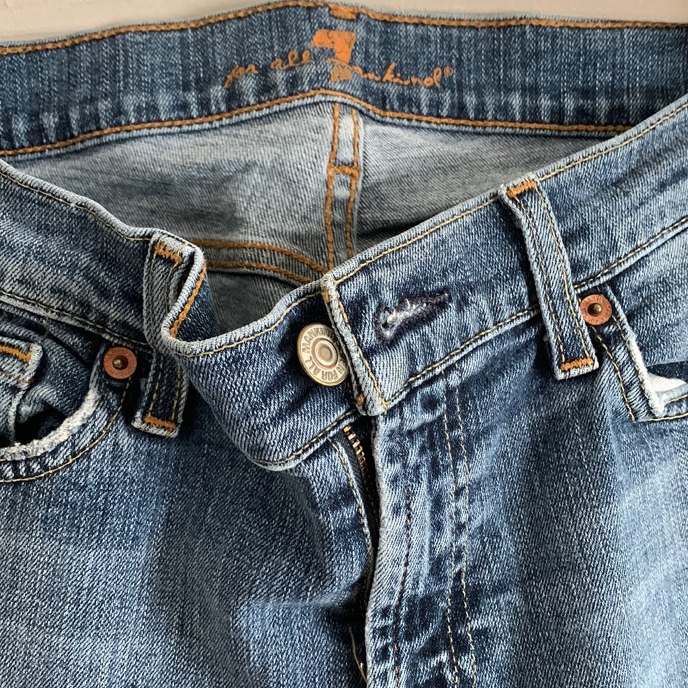 7 for all mankind boot cut jeans size 28 - see image for model like new